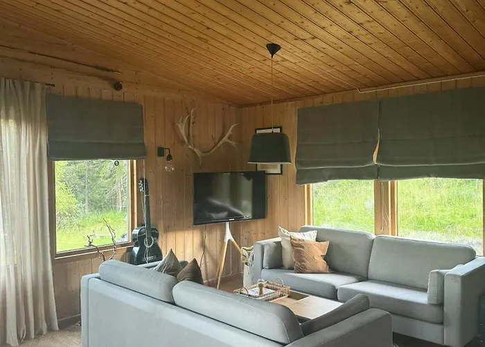 Ferienhaus Cosy Family With Views And Sauna Svingvoll